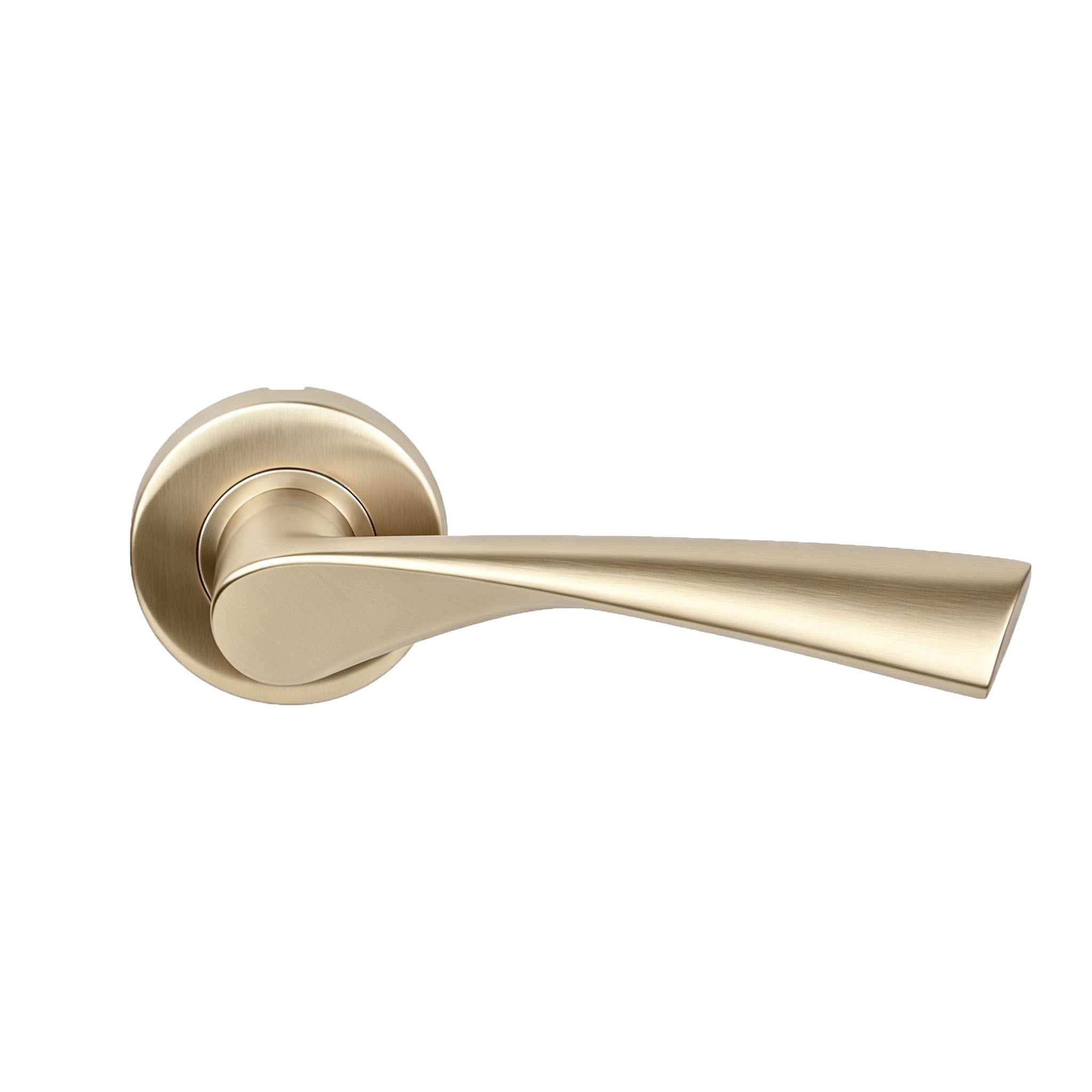 Hollow Stamped Lever Handles- QH002