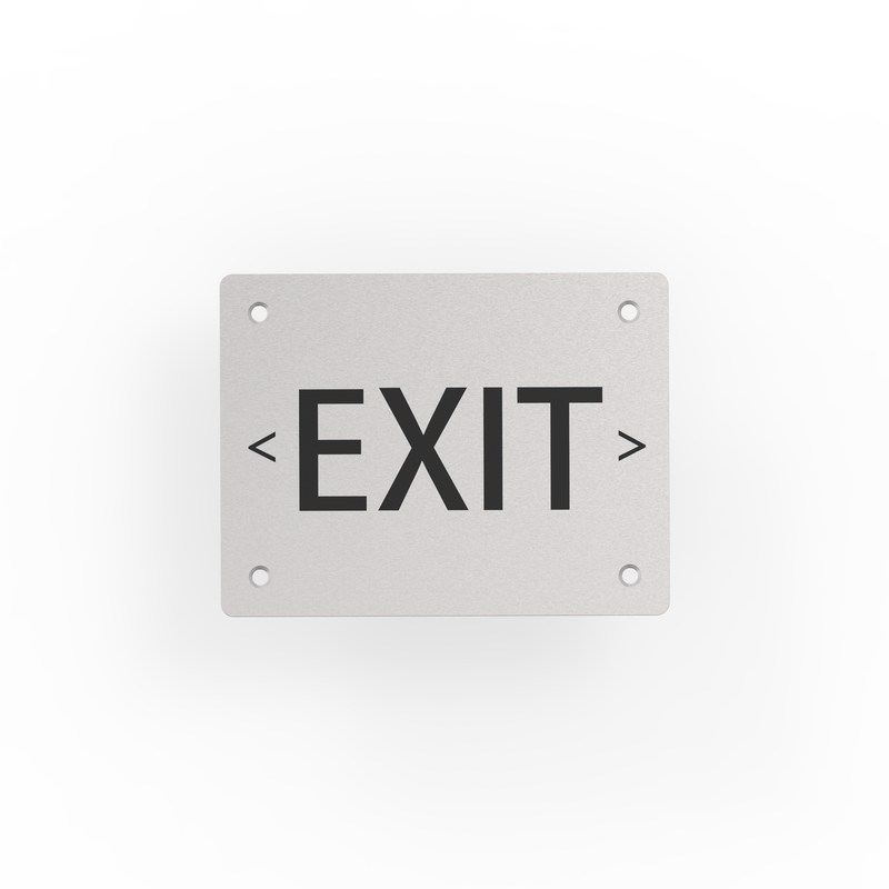 Sign Plate- SSP001